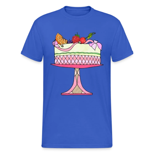 Gâteau d'Anniversaire Célébration - T-shirt Gildan épais homme
