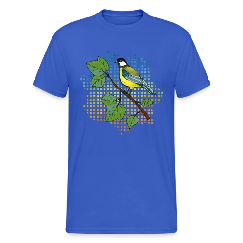 Oiseau Arc-en-Ciel - T-shirt Gildan épais homme