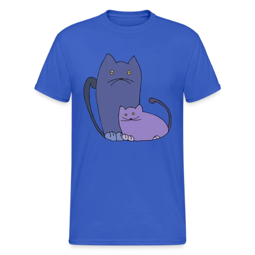 Amour Félin - T-shirt Gildan épais homme