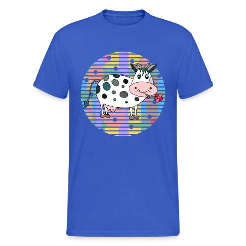 La Vache Adorable - T-shirt Gildan épais homme
