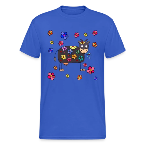 La Vache Stylée - T-shirt Gildan épais homme