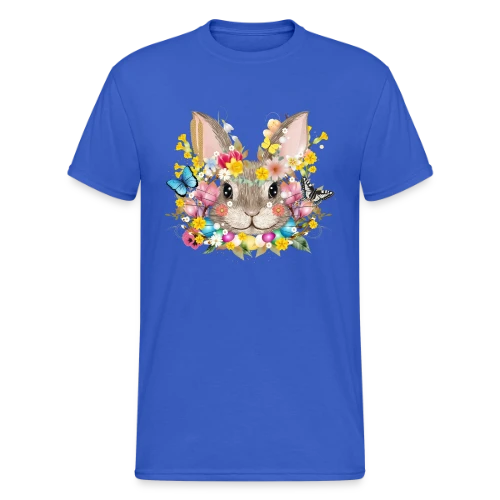 Lapin de Pâques Enchanté - T-shirt Gildan épais homme