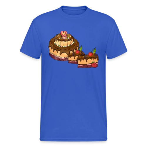 Gâteau Festif - T-shirt Gildan épais homme