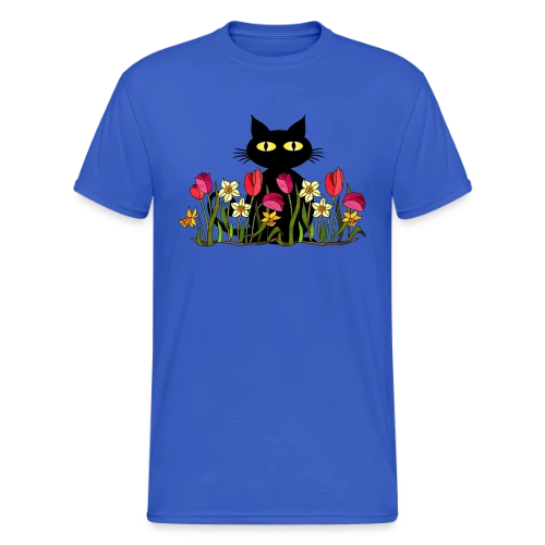 L'Esprit Félin - T-shirt Gildan épais homme
