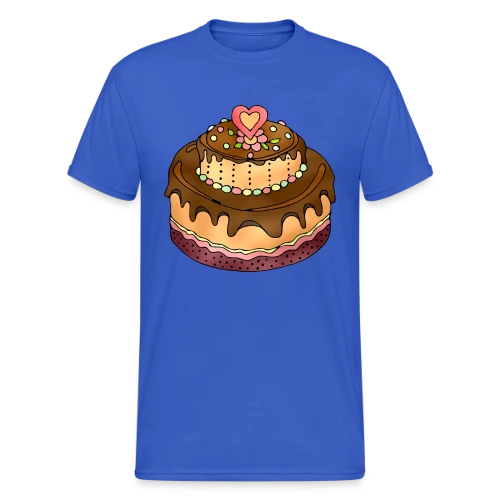 Gâteau Festif - T-shirt Gildan épais homme