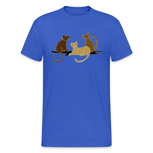 L'Amour des Chats - T-shirt Gildan épais homme