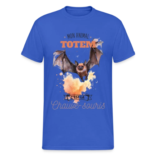 Chauve-souris Mon Animal Totem - T-shirt Gildan épais homme