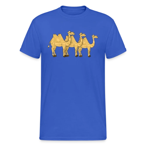 Chameau du Désert Stylé - T-shirt Gildan épais homme