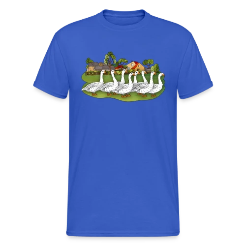 L'Oie Élégante - T-shirt Gildan épais homme