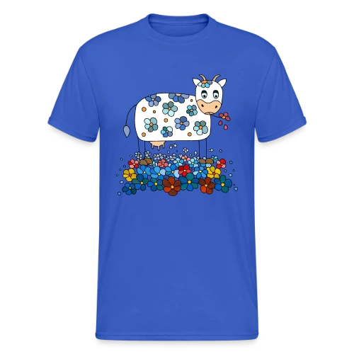 La Vache Mignonne - T-shirt Gildan épais homme