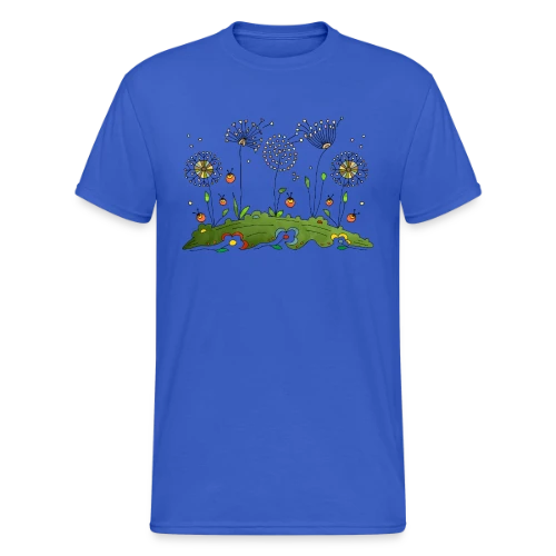 Éclat Floral - T-shirt Gildan épais homme