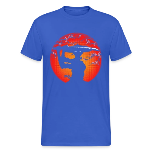 Kunoichi Esprit Bushido - T-shirt Gildan épais homme