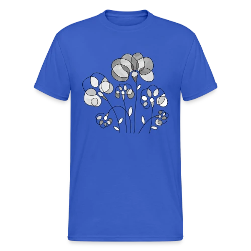 Art Digital Abstrait 3515 - T-shirt Gildan épais homme