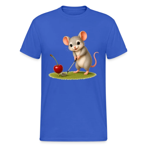 La Souris Golfeuse - T-shirt Gildan épais homme
