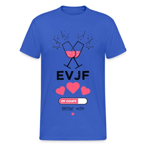 EVJF en cours, patientez ! - T-shirt Gildan épais homme