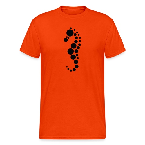 merihevonen - Miesten Gildan Heavy t-paita