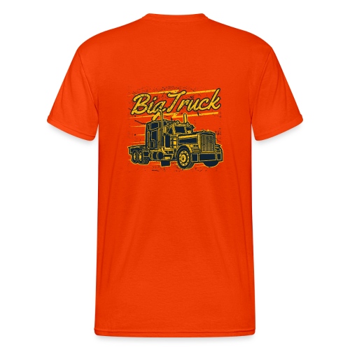 Big American Truck - Männer Gildan Heavy T-Shirt