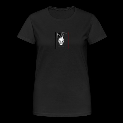 SKULL - T-shirt Gildan épais femme