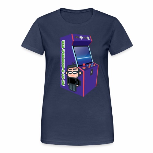 Game Booth Arcade Logo - Women's Gildan Heavy T-Shirt