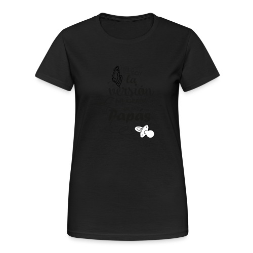 bodis - Camiseta pesada Gildan para mujer