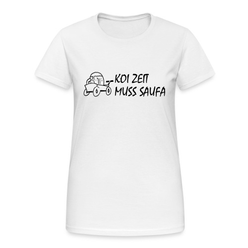 KoiZeit Saufa - Frauen Gildan Heavy T-Shirt