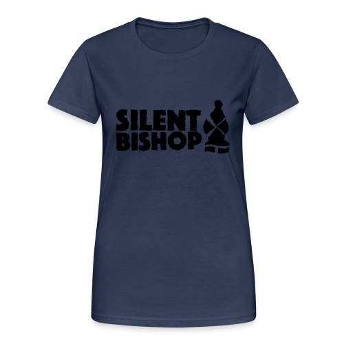 Silent Bishop Logo Groot - Vrouwen Gildan Heavy T-shirt