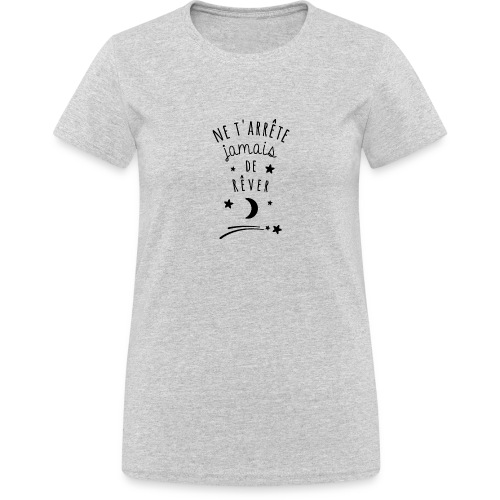 ne tarrete jamais de rever ambiance - Frauen Gildan Heavy T-Shirt