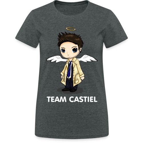 Team Castiel (dark) - Women's Gildan Heavy T-Shirt