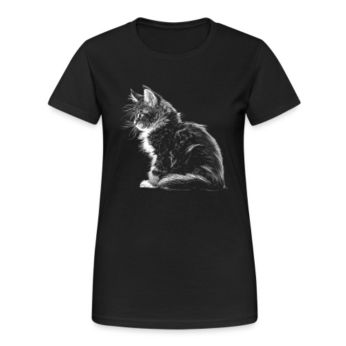 Kätzchen - Frauen Gildan Heavy T-Shirt
