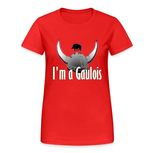 Belgium Gaulois - T-shirt Gildan épais femme
