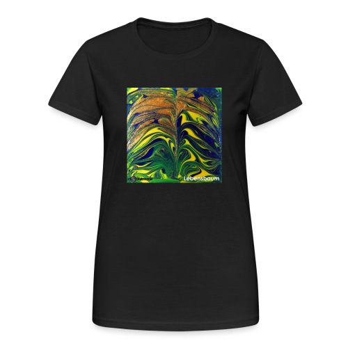 TIAN GREEN Mosaik DE029 - Lebensbaum - Frauen Gildan Heavy T-Shirt