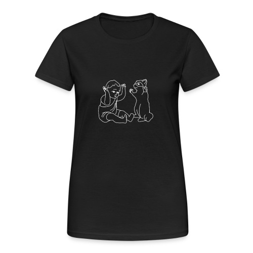 Waschbärparty - Frauen Gildan Heavy T-Shirt