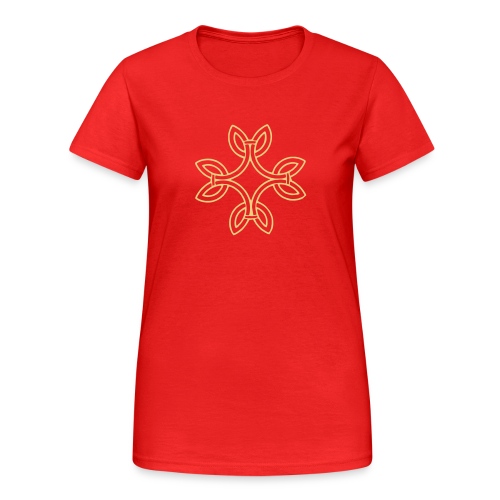 Knoten Schwieck - Frauen Gildan Heavy T-Shirt