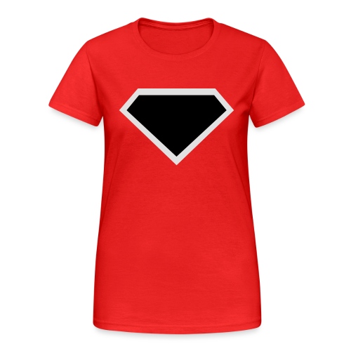 Diamond Black - Two colors customizable - Vrouwen Gildan Heavy T-shirt