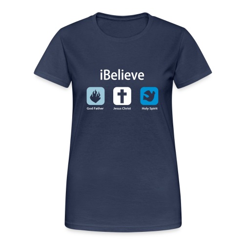 iBelieve - Jesus Shirt (UK) - Frauen Gildan Heavy T-Shirt