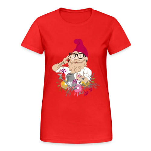 Jardinier Hipster - T-shirt Gildan épais femme