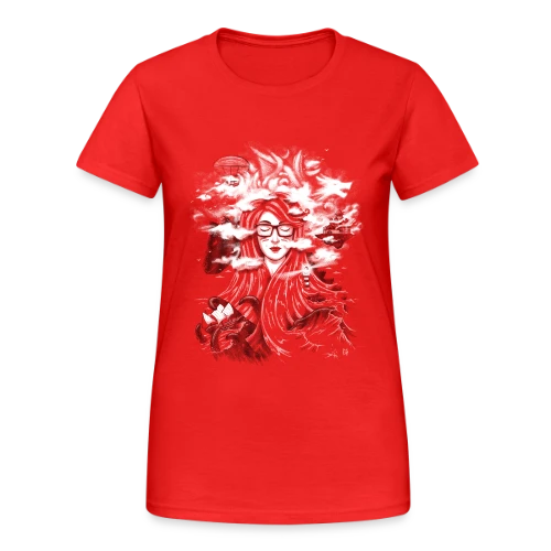 Monde Onirique - T-shirt Gildan épais femme