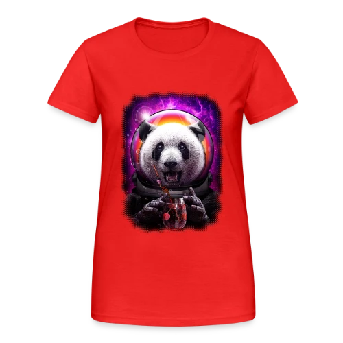 Pandanaut : L'Aventure Spatiale du Panda - T-shirt Gildan épais femme