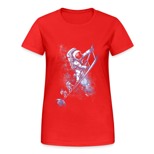 Juillet 69 : Mission Déglinguée - T-shirt Gildan épais femme