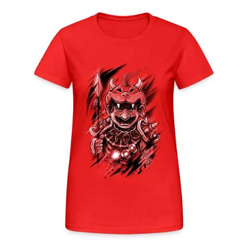 Guerrier Crâne Sauvage - T-shirt Gildan épais femme