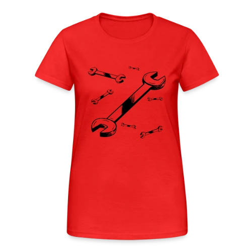 Clé à Molette : L'Outil Essentiel - T-shirt Gildan épais femme