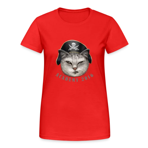 Académie des Chats Pirates - T-shirt Gildan épais femme