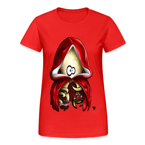 Le Petit Chaperon Poulpe - T-shirt Gildan épais femme