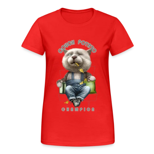 Roi du Canapé - T-shirt Gildan épais femme