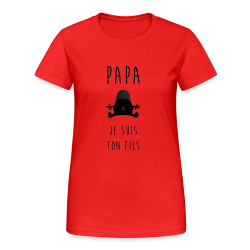 T-shirt Iconique "Je suis ton père" - Cadeau Papa - T-shirt Gildan épais femme