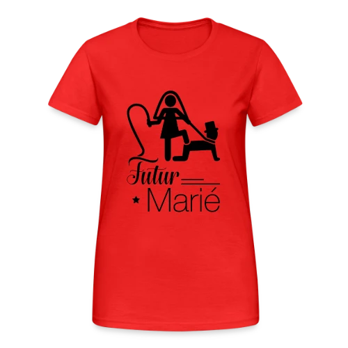 T-shirt "Futur Marié" : Prêt pour le Grand Jour - T-shirt Gildan épais femme