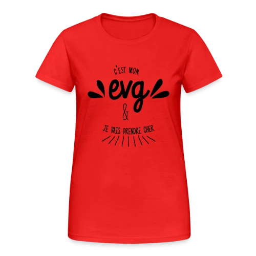 C'est Mon EVG Humour - T-shirt Gildan épais femme
