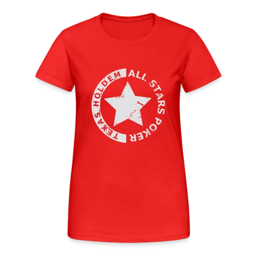 Poker All Stars: Texas Hold'em Légendes - T-shirt Gildan épais femme