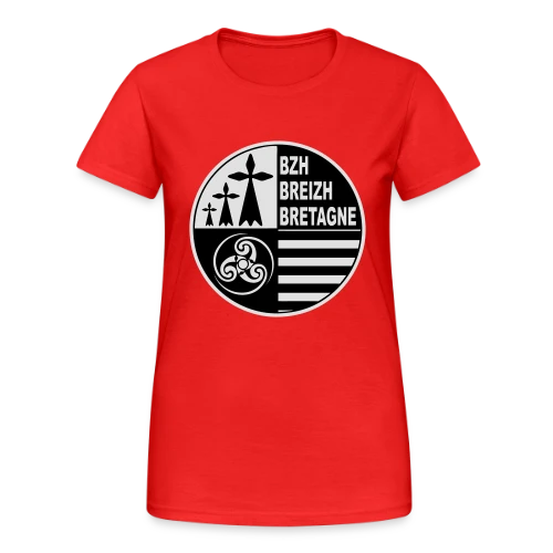 Emblème Breton Breizh - T-shirt Gildan épais femme