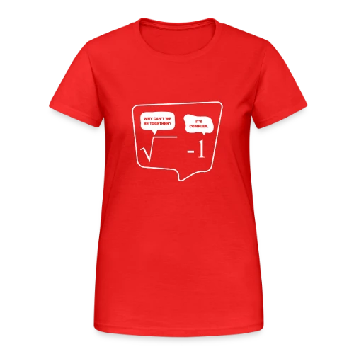 XASTY - Nerd Science Maths Physique Professeur - T-shirt Gildan épais femme